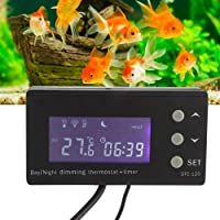 Naroote 【𝐇𝐚𝐩𝐩𝒚 𝐍𝐞𝒘 𝐘𝐞𝐚𝐫 𝐆𝐢𝐟𝐭】 Termostato- Reptil Termostato Digital Controlador de Temperatura de temporización PID con…